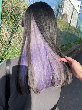 アクト(ACT) アイスラベンダー/インナーカラー/ロングヘア