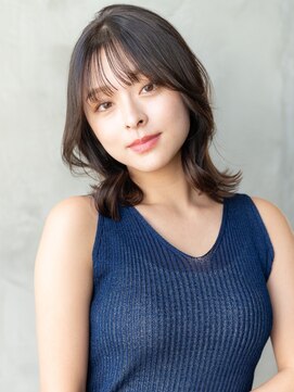 ハバナ 新宿(HAVANA) 20代30代/大人かわいい/小顔ひし形/ウルフ/ミディアムレイヤー