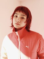 テトヘアー(teto hair)&nbsp;ウルフredcolor