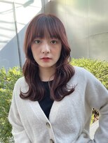 ロンド マーレ 天神大名店(Lond mare) ブラウン/フェミニン/ダークアッシュ/束感/髪質改善