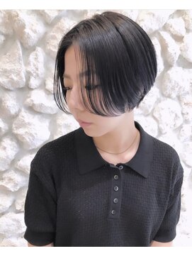 モアナ バイ ヘッドライト 沖縄豊見城店(Moana by HEADLIGHT) Moana【豊見城】#ハンサムショート#ショートボブ#髪質改善