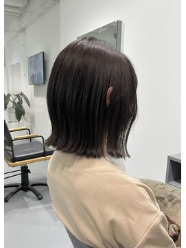 レフ(LEF) 大人可愛い/20代30代40代/切りっぱなしボブ/外ハネ/葛谷　英司