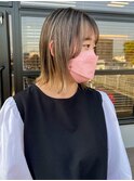ベージュ系バレイヤージュ