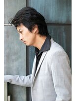 エヌドットバーバー ヒロオ(N.BARBER HIROO)&nbsp;オトナの男っぷりを感じるウルフポンパドール