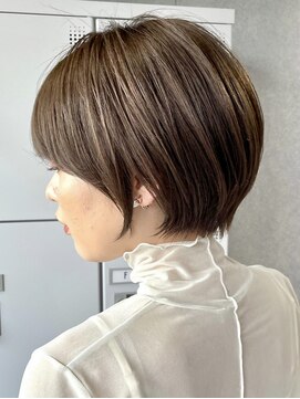 プルーヴ 秋葉原(prove) 30代40代大人女性/前髪ありショートボブ/ショートヘア/髪質改善