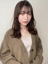 ニューライン 豪徳寺 山下(New-Line)&nbsp;韓国くびれヘア大人ミディアムニュアンスカラー