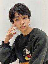 ツーダブルバイフィフス 茶屋町店(WW.. by fifth)&nbsp;ツイストスパイラルメンズマッシュツイストパーマツーブロック