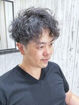 ヨシザワインク バンダイ(YOSHIZAWA Inc. BANDAI)&nbsp;メンズパーマ/波巻きツイストスパイラルパーマ/30代40代/メンズ