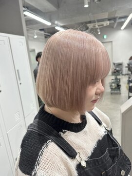 リグ 横浜(Lig.) ミルクティーベージュ/ダブルカラー/ブリーチ/ニュアンスカラー