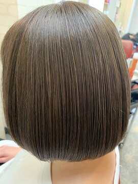 ロマンヤカタ ファース(ROMAN YAKATA fars) 髪質改善　プレミアムカラー　艶髪　グレージュ@田代4/6