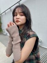 ヨー(Yoh-)&nbsp;【ミディアムレイヤー/阿部達哉】黒髪/レイヤー/前髪カット