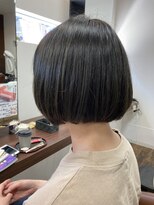 ジールヤマグチ 朝霧駅前店 【白髪染め】レディースボブ【白髪ぼかし/白髪染め/マーブ/水素