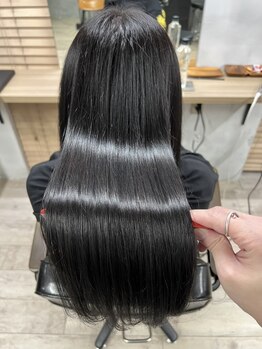 レーヴバイリコ 三軒茶屋(Reve by liko)の写真/【髪質改善】高技術×丁寧なカウンセリングで髪のお悩みを解決！髪質に合わせた施術で理想のストレートへ♪