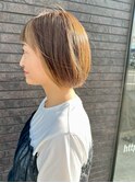 ミニボブインナーカラー
