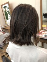 アメリ(Ameri)&nbsp;-Ameri-藤川☆外はねボブ×グレージュ【浜町/ショート】