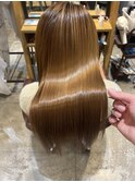 髪質改善ストレート