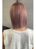 ラベンダーピンク×切りっぱなし