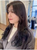 韓国レイヤーカット×エンドカラー