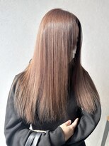 ラフ バイ マグ 南松本(R.A.F. by Mag)&nbsp;ミルクティーグレージュカラー透明感カラー韓国ヘアダブルカラー