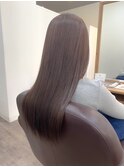 【艶髪】ミルクティーグレージュ　髪質改善
