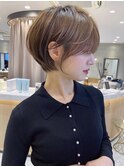 イメチェンヘアスタイル/外ハネボブ/ブルーブラック美髪のススメ