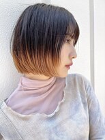 ソト 銀座(soto.)&nbsp;ハイライトカラー/くびれヘア/レイヤーパーマ/ミニボブ[銀座]