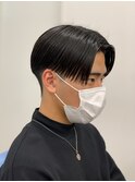トランクスヘアセンターパートニュアンスパーマ韓国カルマパーマ