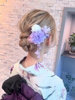 ヴィサージュプラス(VISAGE plus)&nbsp;浴衣に映える♪上品まとめ髪アレンジ