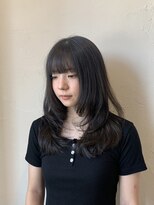 ヘアー ミュゼ 大西店(HAIR Musee) レイヤーたっぷりミディアム