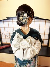 アトムテ(atomte)&nbsp;振袖タイトシニヨン＊