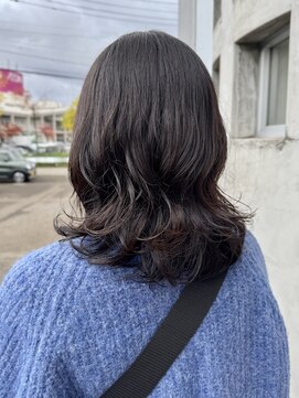 ラプトヘア(Rapt.HAIR) コテ巻き風(*´-`)レイヤーパーマ◎
