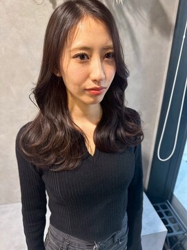 ハウリーヘアアンドスパ(HAURY hair&spa) レイヤー×ラベンダーブラウン