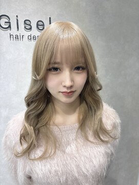 ラフィット 下大利店(lafit) ホワイトミルクティー/かじ/ブリーチ/韓国レイヤー