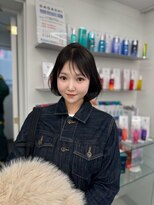 アマトウキョウスマートサロン(AMA TOKYO×Smart Salon)&nbsp;タンバルモリ　ふわボブ