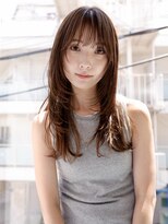 エムスラッシュ みなとみらい馬車道店(M SLASH)&nbsp;顔回りレイヤー/小顔/ウルフカット/ロングレイヤー/馬車道