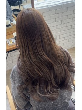 ベル(belle) ブリーチなしダブルカラー！ヘーゼルベージュ