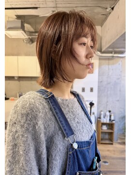 ハイジア(hygea) 30代40代☆ラベンダーベージュ☆軽めボブくびれヘアレイヤーボブ