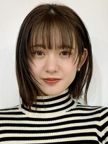 アイトーキョーエス 渋谷(AI TOKYO S) レイヤーボブ/オリーブベージュ/結べるボブ