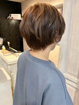 キャアリー(Caary)&nbsp;福山人気ゆるふわショート簡単立体感ニュアンスパーマ20代30代