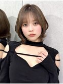 【大重】韓国風くびれボブ/レイヤー新宿/髪質改善/前髪/縮毛矯正