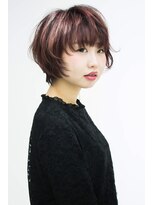 ヘアーアンドエステティック ヴェリス(hair&esthetic Velis) 【Velis】モーブアッシュのほつれショートボブ♪