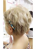 ショートヘアアレンジ