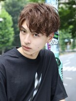 ネイビー(NAVY)&nbsp;ラフスクリューマッシュ