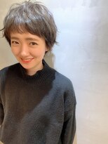 カームリーヘアー(calmLY HAIR) 前髪/アンブレラカラー/こなれミディ/イメチェン/ウェーブパーマ