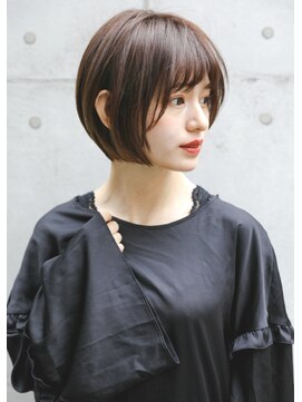カライング(ing) 【+～ing 】シアーカラー大人可愛い丸みショート【柳沼くるみ】
