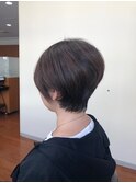 襟足すっきりショート