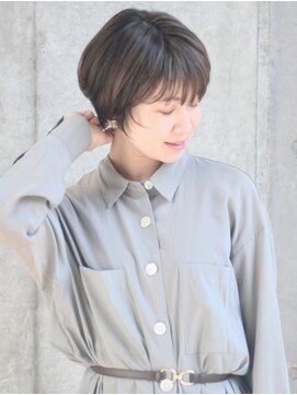 ゼン(ZEEN) 札幌駅/髪質改善小顔に見える大人マッシュショート@20代30代40代