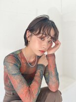 リトル 渋谷(little)&nbsp;アンニュイ丸みショートボブ