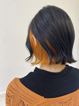 アプリバイリアン 浦和2号店(appri by Rien) インナーカラー/オレンジ