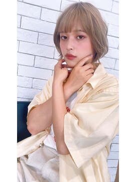 トゥーリ 二日市店(tuuli) tuuli二日市☆大人可愛いボブルフショコラベージュ20代30代40代